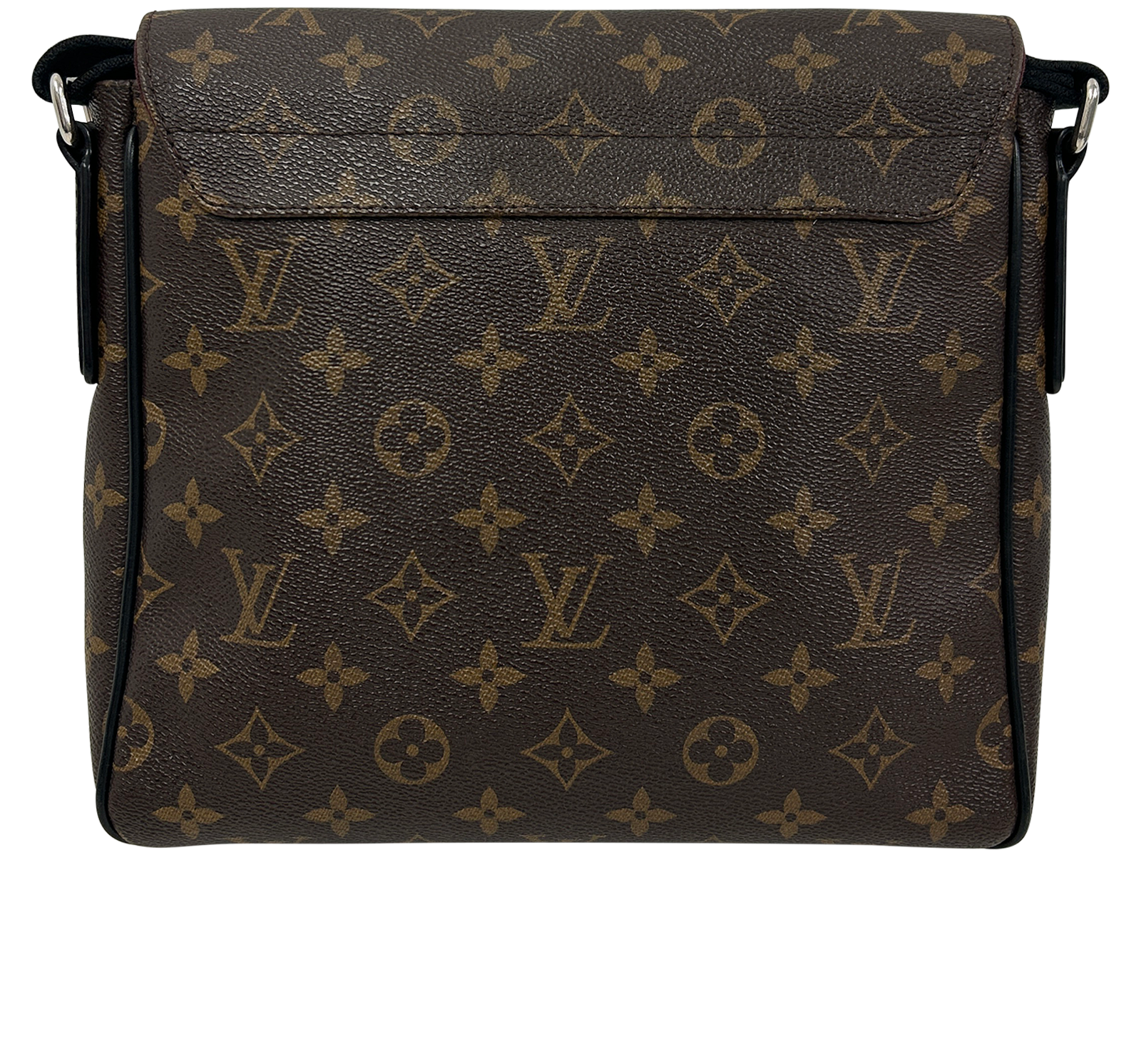 District Messenger, 740&euro;, Bolso, Marrón/Negro, Canvas - General, Vista trasera